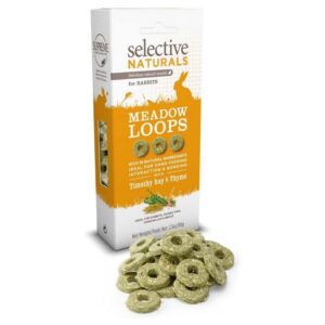 Timutiheina, tüümiani ja linaseemnetega - Selective Naturals Meadow Loops 80g