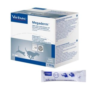 Virbac Megaderm II kass/koer alla 10kg 4ml