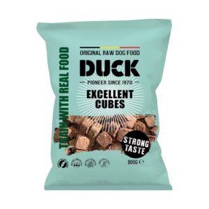 DUCK kuubikud veis ja kana Excellent Cubes toortoit