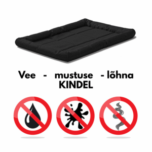 Veekindel koerapesa QuietTime MAXX Pet Bed musta värvi
