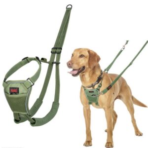 Halti tirimisvastased traksid No Pull Harness Forest Green