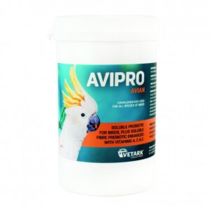 Vitamiinide ja prebiootikumidega täiendsööt lindudele Vetark Avipro Avian 100g