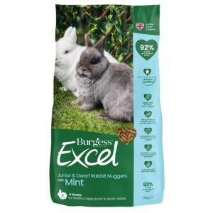 Burgess excel küüliku täissööt junior mint 1,5kg