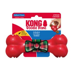 KONG Holiday Goodie Bone M kummist kondikujuline mänguasi