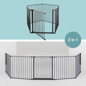 DogSpace Max lemmiklooma aedik 2in1 360 x 70,5 cm 6 paneeli