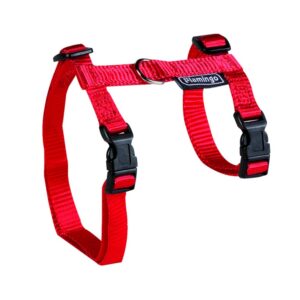 Flamingo kassi traksid ja rihm suurele kassile PUNANE