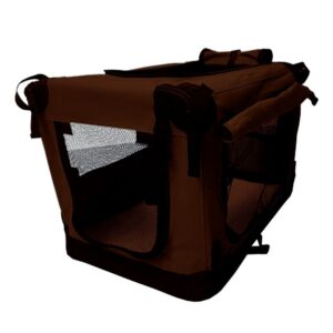 Riidest telkpuur PREMIUM pruun