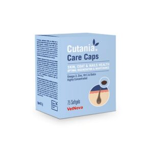 VETNOVA CUTANIA Care Caps SOFTGELS (naha ja karvastiku toetuseks) N75