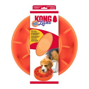 KONG aeglase söötmise kauss ja lakkumismatt Licks Mealtime