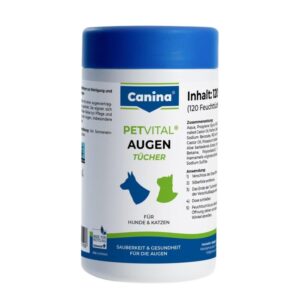 Canina PETVITAL Augentücher silmapuhastuslapid 120tk