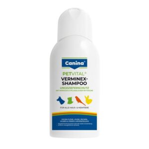 Canina PETVITAL Verminex šampoon parasiitide tõrjeks 250ml