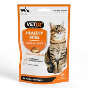 Vetiq kassi karvapalle ennetav maius HEALTHY BITES HAIRBALL RELIEF 65g