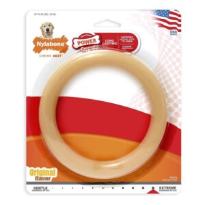 Nylabone Dura Chew Ring Original - vastupidav kanamaitseline närimisrõngas koerale