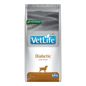 Farmina diabeetikutest koertele täissööt VetLife Canine Diabetic