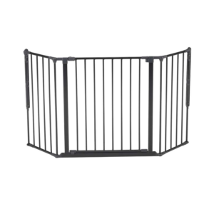 DogSpace turvapiire/ aedik Max M must 90 - 146 x 70,5cm