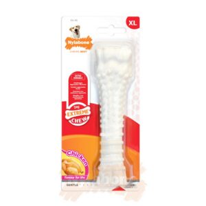 Nylabone närimiskont Power Chew Textured Bone Chicken XL