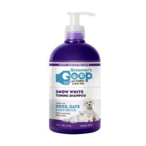 Groomer's Goop Snow White šampoon valge karvaga koertele ja kassidele