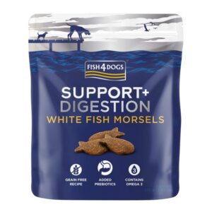 F4D koera maius White Fish Morsels Digestion