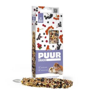 PUUR närimispulgad jõhvika ja leedrimarjaga 2tk/90g